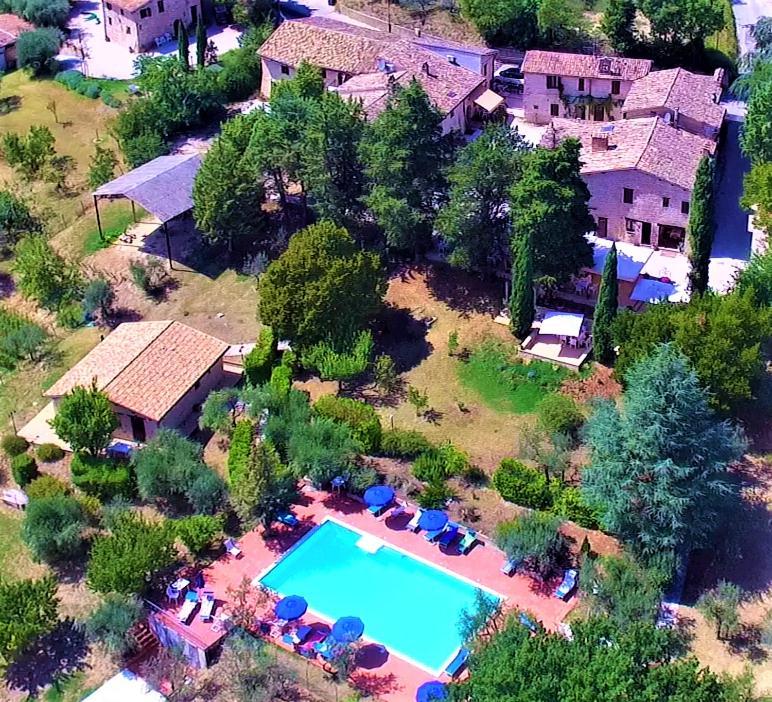 Agriturismo Camiano Piccolo Монтефалько Экстерьер фото
